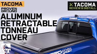 20162021 Tacoma Proven Ground Aluminum Retractable Tonneau Cover Review & Install