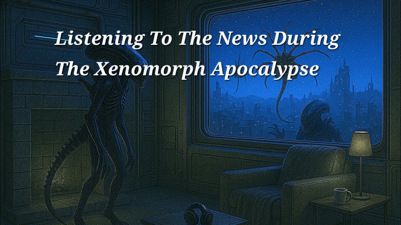 Alien Invasion Radio | Apocalypse News Broadcast | End Times Ambience | Xenomorph Invasion 