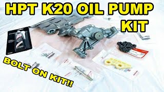 HPT RSX Type-S K20 oil Pump kit for the K24 and K20z3 by RvaJay 795 views 2 years ago 1 minute, 28 seconds