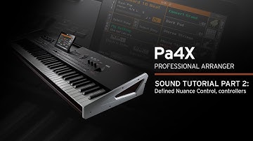 Korg PA4X Sound Tutorial Part 2: DNC – Defined Nuance Control, Controllers