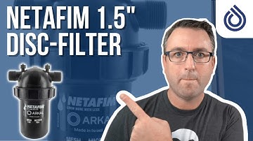 Netafim Disc Filter: Product Review | SprinklerSupplyStore.com
