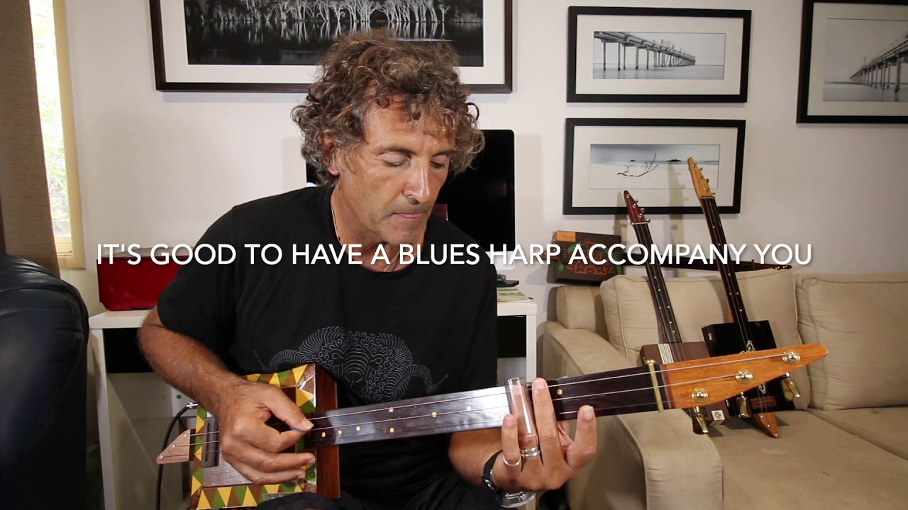 Mannish Boy by Muddy Waters 3 string cigar box guitar