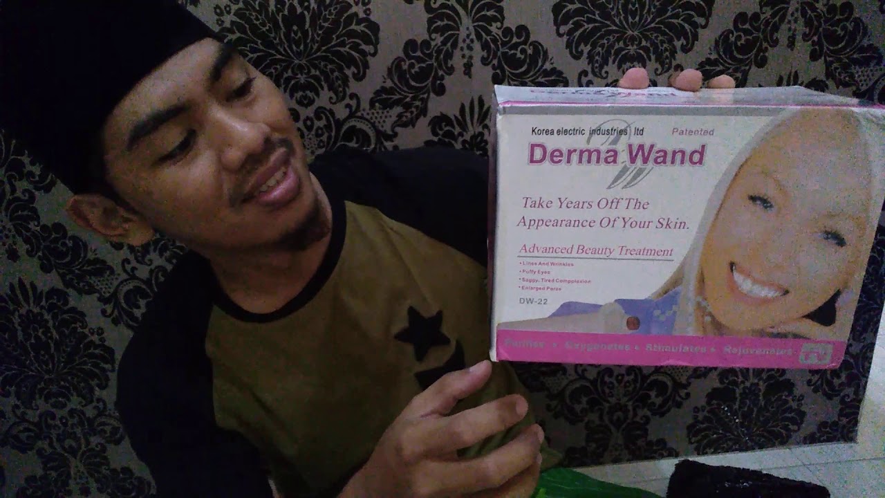 Unboxing Derma Wand beli di Shopee harga  100  ribu  an YouTube