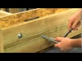 FastenMaster LedgerLok Deck Ledger to Rim Board Connection FastenMaster LedgerLok Deck Ledger to Rim Board Connection