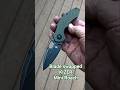 Kizer Mini Roach. ODG G10 scales, blade swapped black stonewashed blade @KIZERKNIVESOFFICIAL