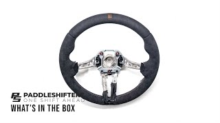 Unboxing OEM BMW M Sport alcantara steering wheel - M4 GTS - 32 30 7 990 790