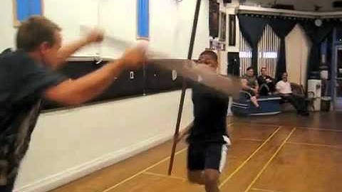 BASICS LEVEL 1 - Ralf & Jonathan Quarterstaff Fight Exam - July 2012 - Side B