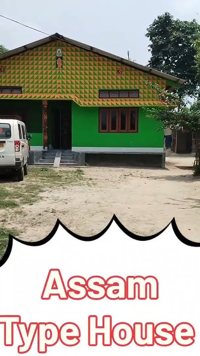 assam-type-house-assam-type-house-front-colour-design-shorts-home