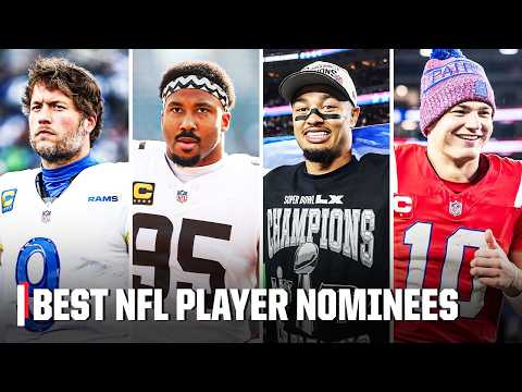 Who will take home the Best NFL Player award? 👀 | 2026 ESPYS Nomination Special