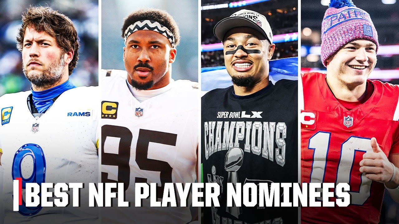 Who will take home the Best NFL Player award? 👀 | 2026 ESPYS Nomination Special