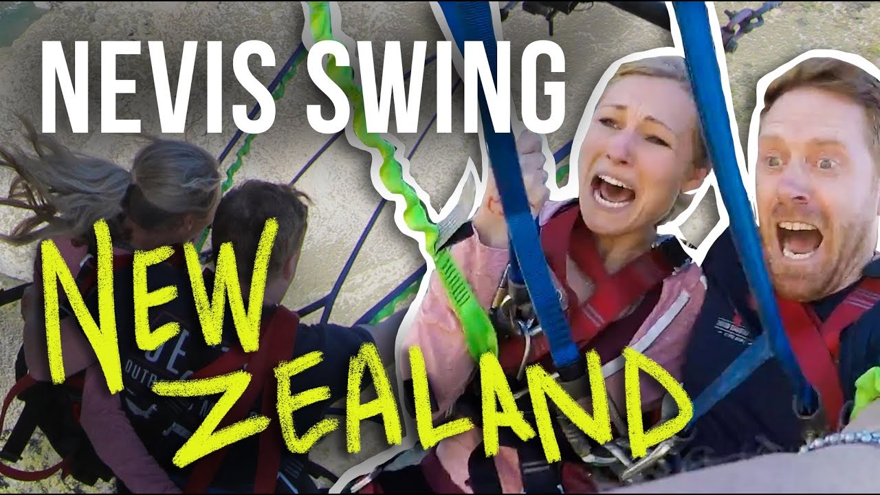 World's Biggest Rope Swing! The Nevis Swing // Day 4 Queenstown New