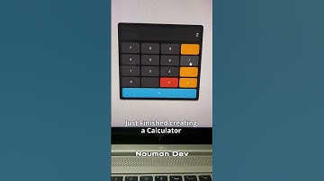 Just Finished Creating a Calculator 😎 #coding #funny #viral #trending