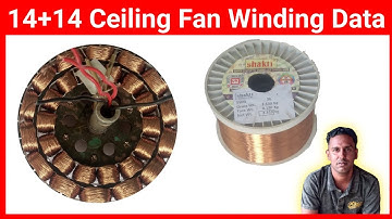 Ceiling fan winding data | Perfect Engineer
