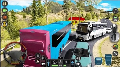 Modern Bus Simulator New Parking Games - Bus Games! Bus wala game! Parking wala game! Indian Bus #9