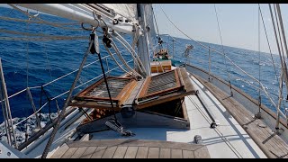 ASMR SAILING Santa Monica Bay California in Classic BABA 30'
