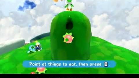 Super Mario Galaxy 2- Yoshi Star 1 flutter tutorial