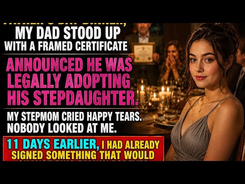 My Dad Adopted His Stepdaughter at Dinner — His Real Daughter Had Known for 11 Days