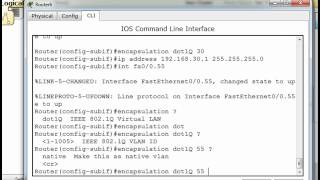 Router on a Stick, Inter-VLAN Routing - Part 3