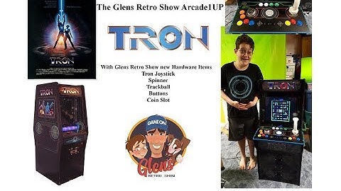Arcade1UP - TRON custom Glennycade!