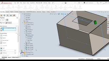 Solidworks 2017 Create Tank Part 2