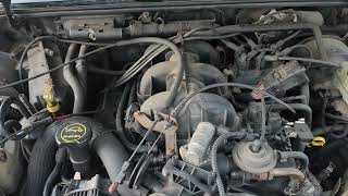 2001 Ford Ranger XLT SuperCab 4.0 4WD 2001 Ford Ranger Engine