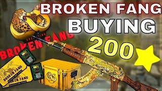 GOT LUCKY! Buying 200 STARS in Operation Broken Fang