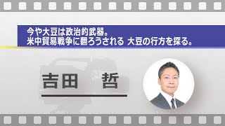 今や大豆は政治的武器。 米中貿易戦争に翻ろうされる 大豆の行方を探る。（吉田 哲）