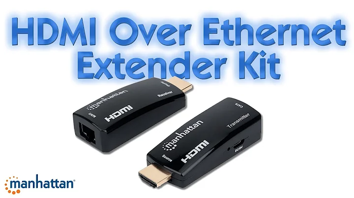 HDMI Over Ethernet Extender Kit
