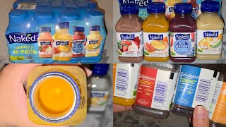 Costco Sale Item Review Naked Strawberry Banana Mighty Mango Blue Machine Piña Colada Taste Test screenshot 4
