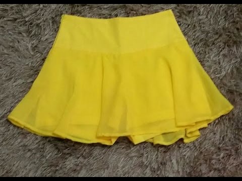 short saia de pano