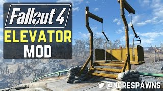 Fallout 4 Mod Review - Finch Farm/Graygarden Gunner Elevator/Lift