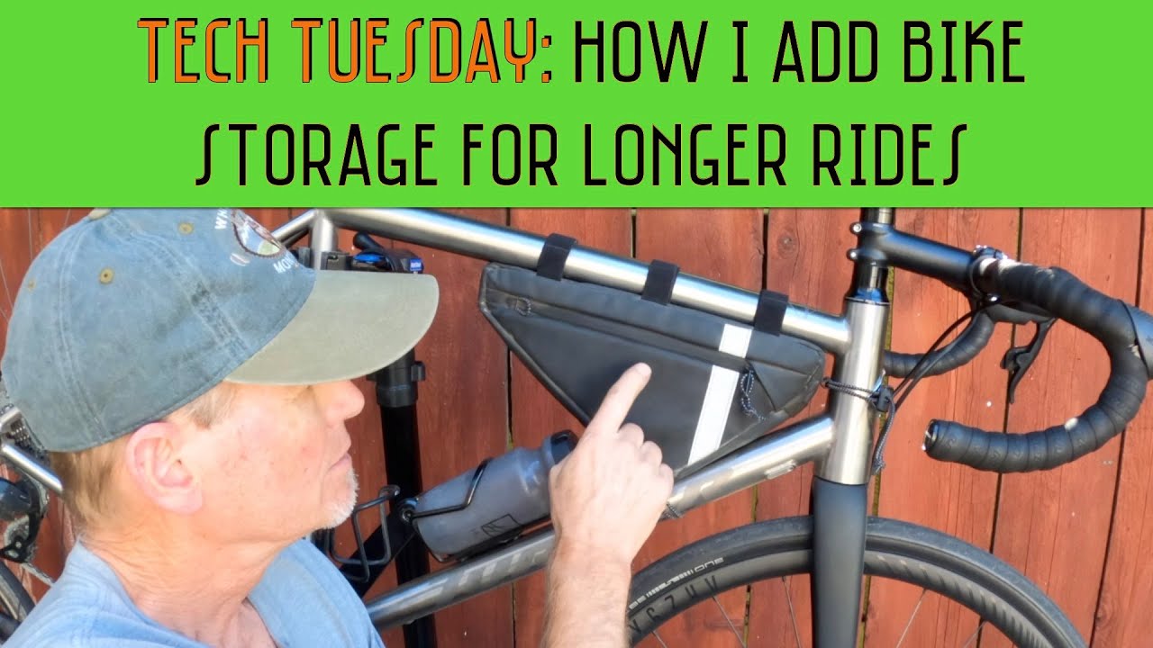 Bike Bags: How I add On-The-Bike storage for bigger rides.