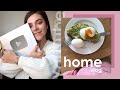 Питание, Распаковка Серебряной кнопки от YouTube!! | Влог: Домашняя Рутина, Питание