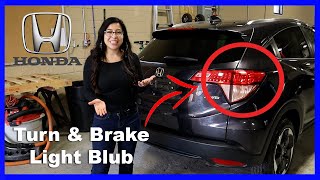 2017 Honda HRV Brake & Turn Light Bulb Replacement