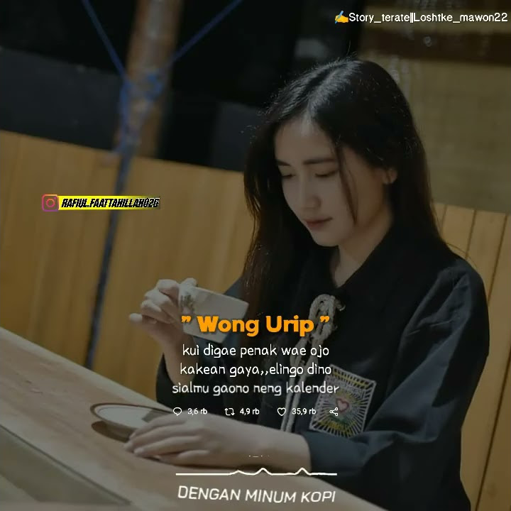 story wa srikandi psht jo lali ngopi lurr