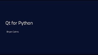 Getting started with Qt for Python tutorial}