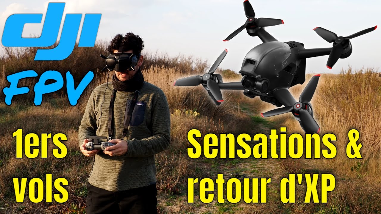 TUTO PREMIER VOL avec son DRONE 