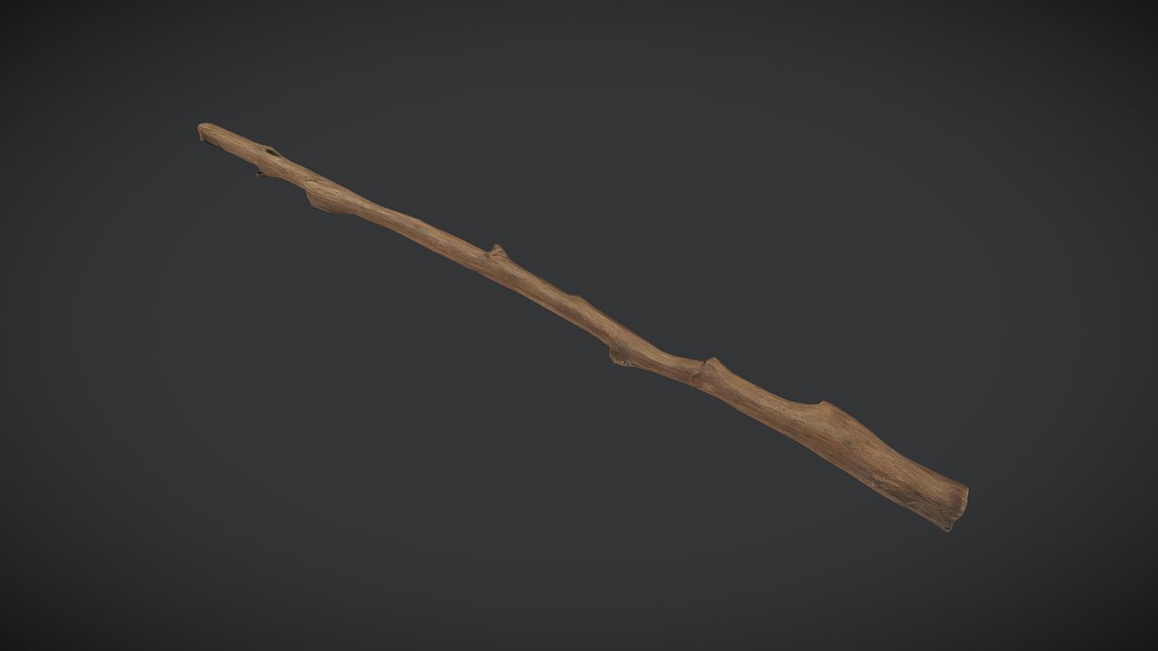 Смотреть «Wooden Stick 4 - low poly PBR 3d model» на YouTube Смотреть «Wooden Stick 4 - low poly PBR 3d model» на YouTube