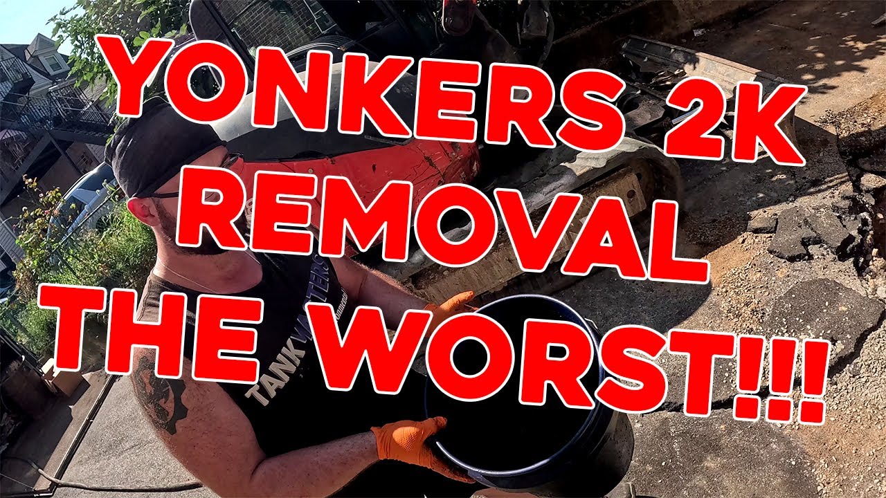 2,000 Gallon "Regulated Registered" Oil Tank Removal In Yonkers NY