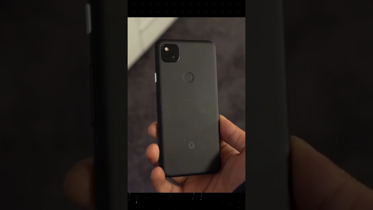 Google Pixel 4a Design