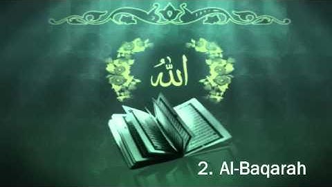 Surah 2. Al-Baqarah - Sheikh Maher Al Muaiqly 8/8 -  سورة البقرة