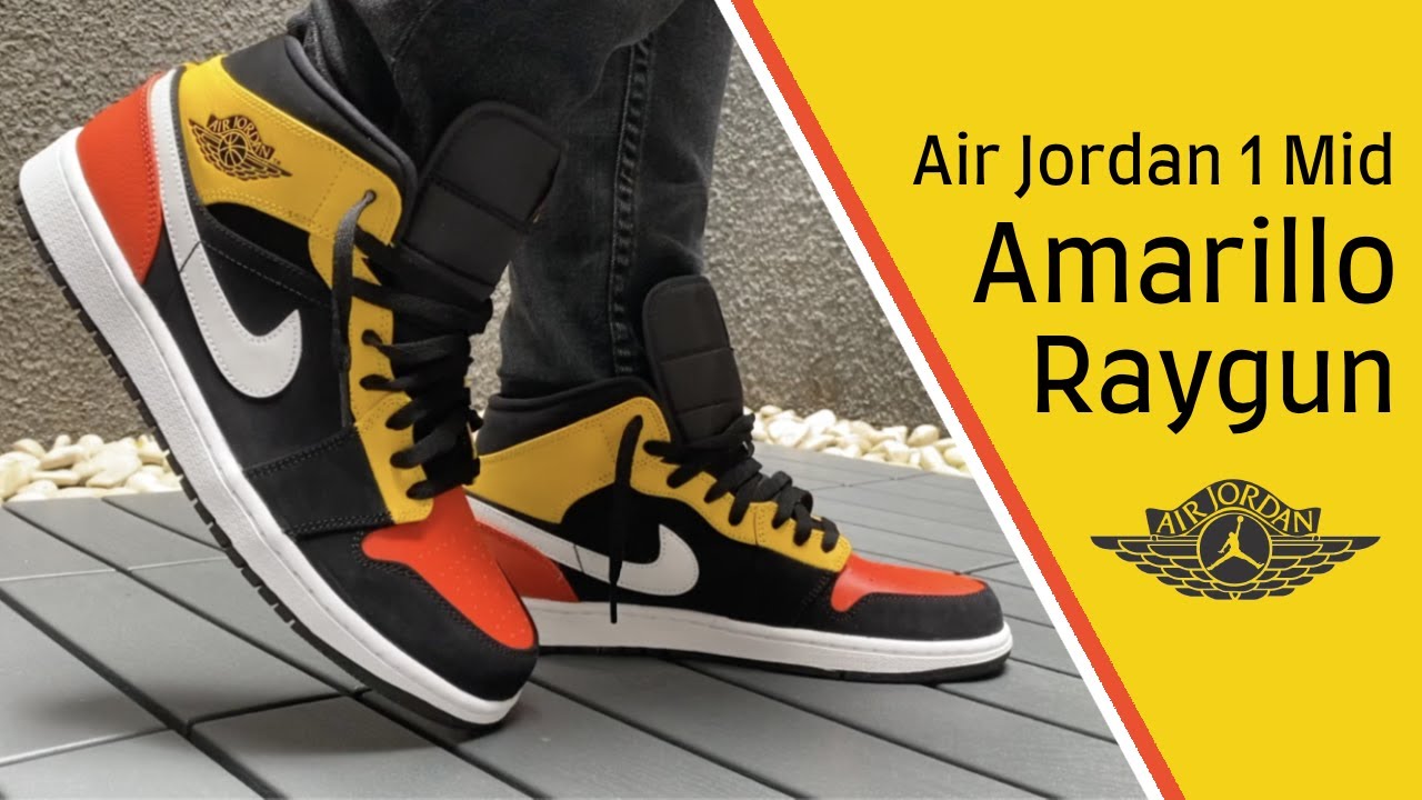 Air Jordan 1 Mid “Amarillo Raygun” - On 