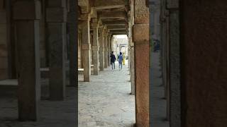 Beautiful Architecture at Qutub Minar viral shorts shortsfeed ancienthistory tourism delhi