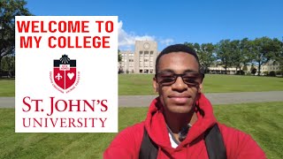 WELCOME TO MY COLLEGE | St John's University Campus Tour | SENIOR YEAR!!