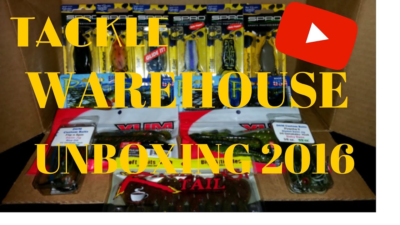 HUGE Tackle Warehouse SALE Unboxing 2016 YouTube