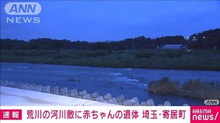 【速報】荒川の河川敷に赤ちゃんの遺体　埼玉・寄居町(2023年6月21日)