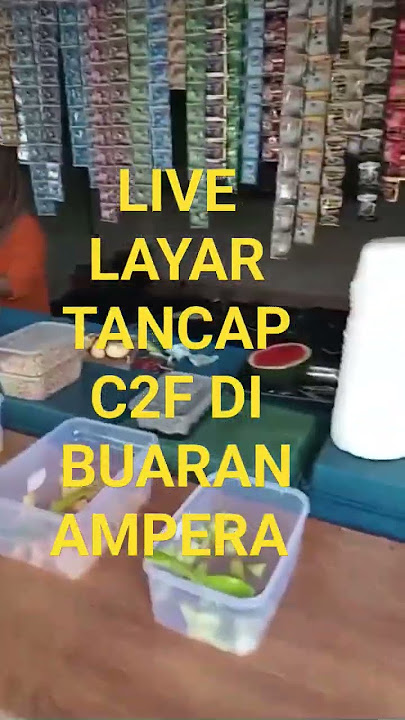 LIVE LAYAR TANCAP C2F DI BUARAN AMPERA TANGGERANG SELATAN #shorts