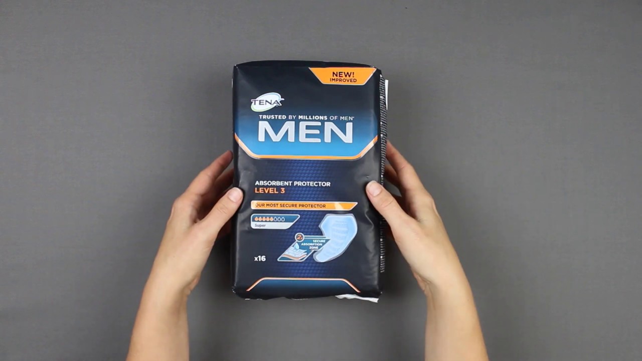 TENA for Men Level 3 (1 Pack of 16)
