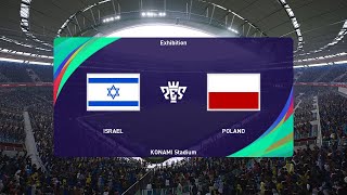 Israel U19 vs Poland U19 (22/03/2023) U19 European Championship PES 2021