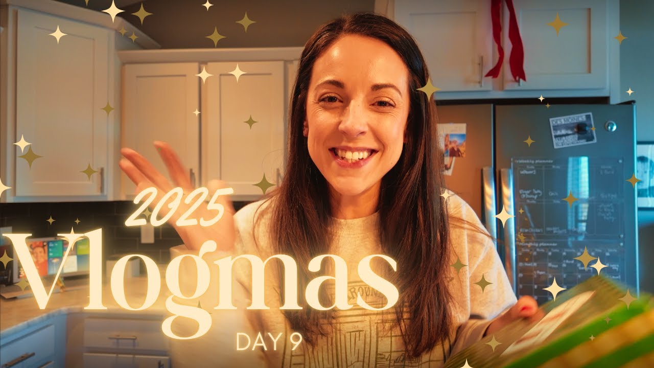 Vlogmas Day 9-meal planning, homemade gift tags, avatar movie